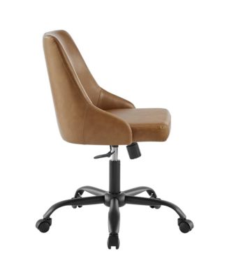 Designate Swivel Faux Leather Office Chair