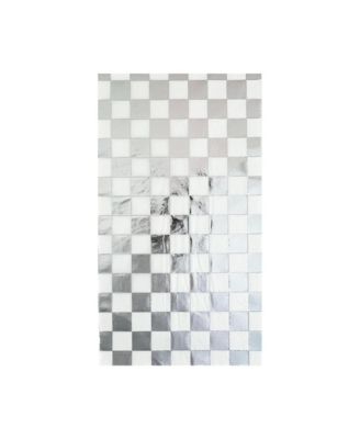  Harlequin Checkered Paper Guest Napkins, Set of 16