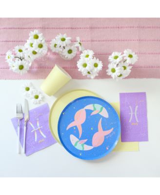  Zodiac Themed Paper Party Large Napkins, Set of 16