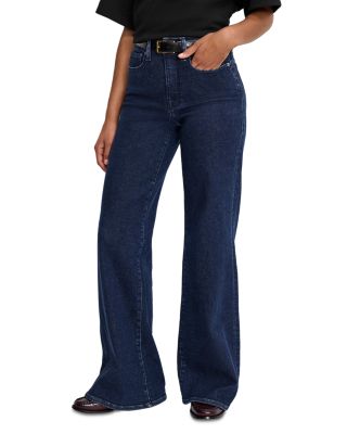 Good Waist Palazzo Jeans in Indigo985