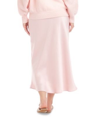 Satin Bias Cut Skirt