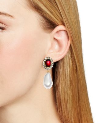 Imitation Pearl Earrings