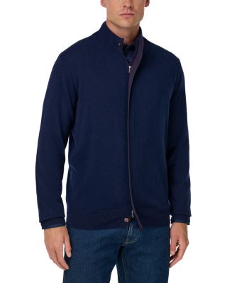 Full-Zip Cashmere Wool Sweater