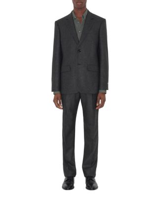 Check Wool Cashmere Tailored Jacket