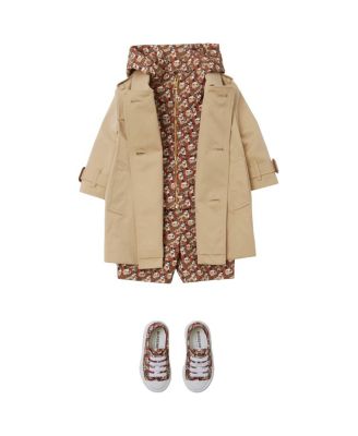 Girls' Gabardine Trench Coat - Baby