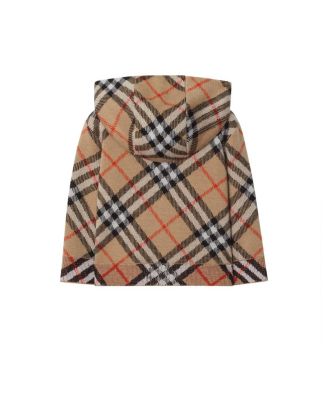 Check Wool Zip Hoodie - Baby