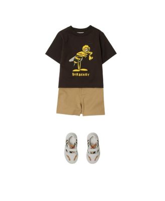 Boys' Cotton Blend Shorts - Baby