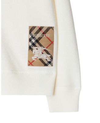 Girls' Check Label Wool Cardigan - Little Kid, Big Kid