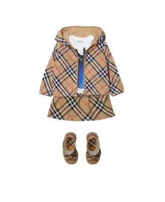 Girls' Check Cotton Skirt - Baby