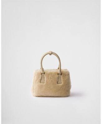  Galleria Mini Shearling Bag