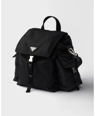  Explore Re-Nylon and Leather Backpack