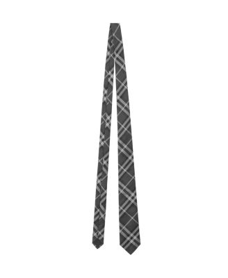 Check Silk Tie
