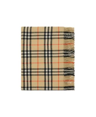  Check Wool Cashmere Blanket