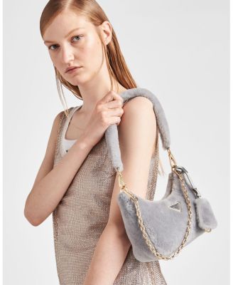  Re-Edition Mini Shearling Bag