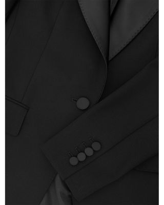 Petite Della Single Breasted Tuxedo Blazer