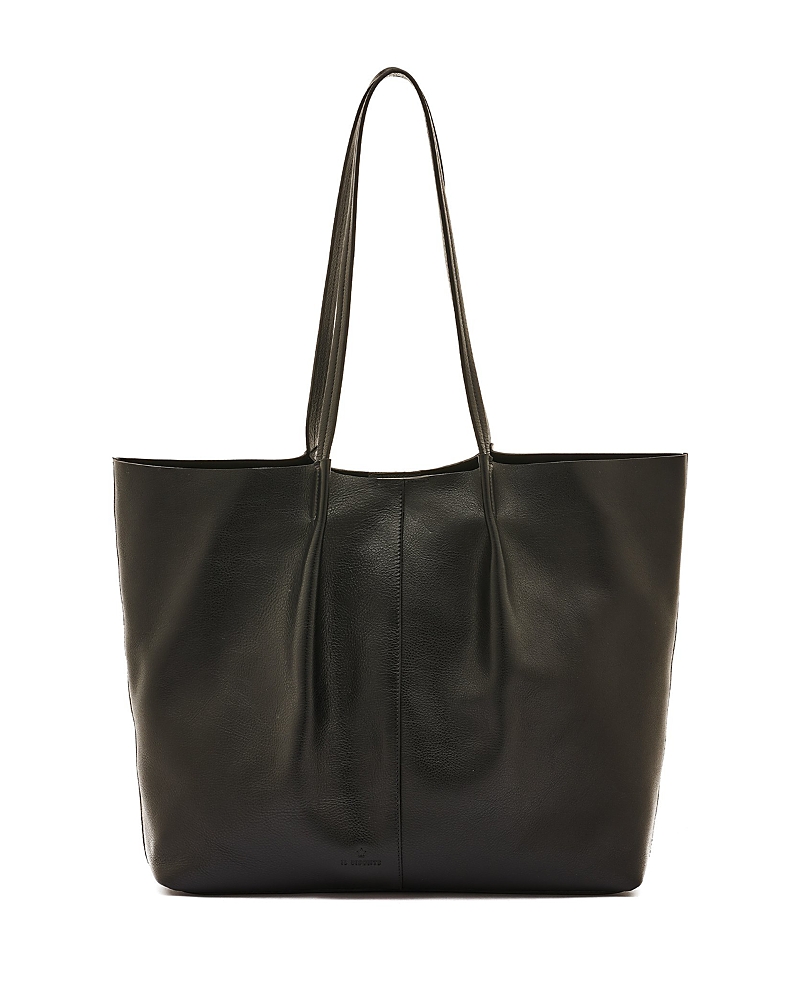Il Bisonte Nina Large Pleated Leather Tote · OS