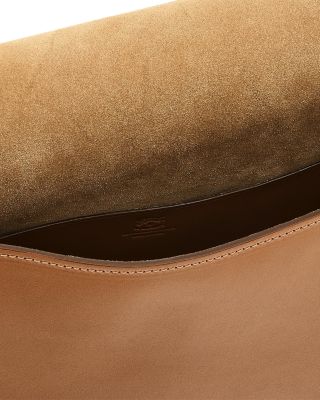 Consuelo Brass Ring Leather Crossbody