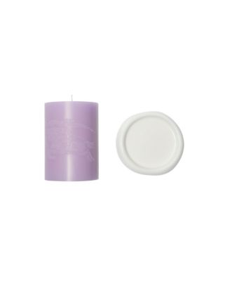 Rose and Violet Blossom Candle