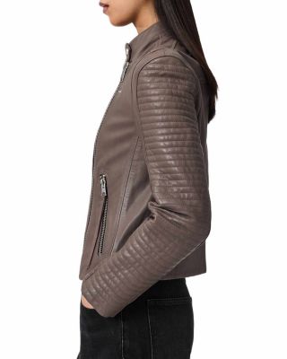 Raul Leather Biker Jacket