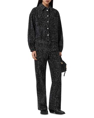 Blake High Rise Straight Jeans in Leppo Black