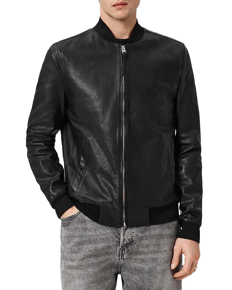 Allsaints Men's Morten Leather Bomber Jacket