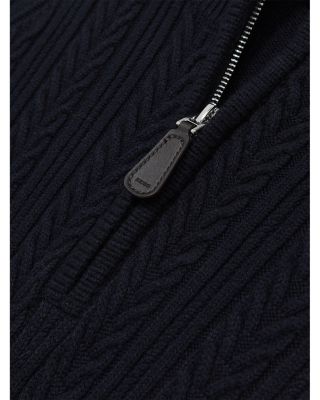 Half Zip Funnel Sweater