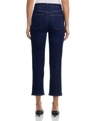 Pixie Le Sleek High Rise Straight Leg Jeans in Fairway