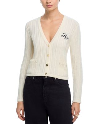 Ritz Cable Knit Cardigan Sweater 