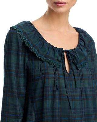 Madeline Sleep Dress in First Plaid