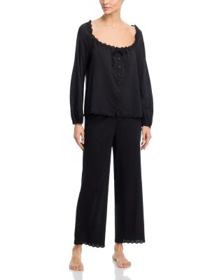 Paloma Pajama Set in Black