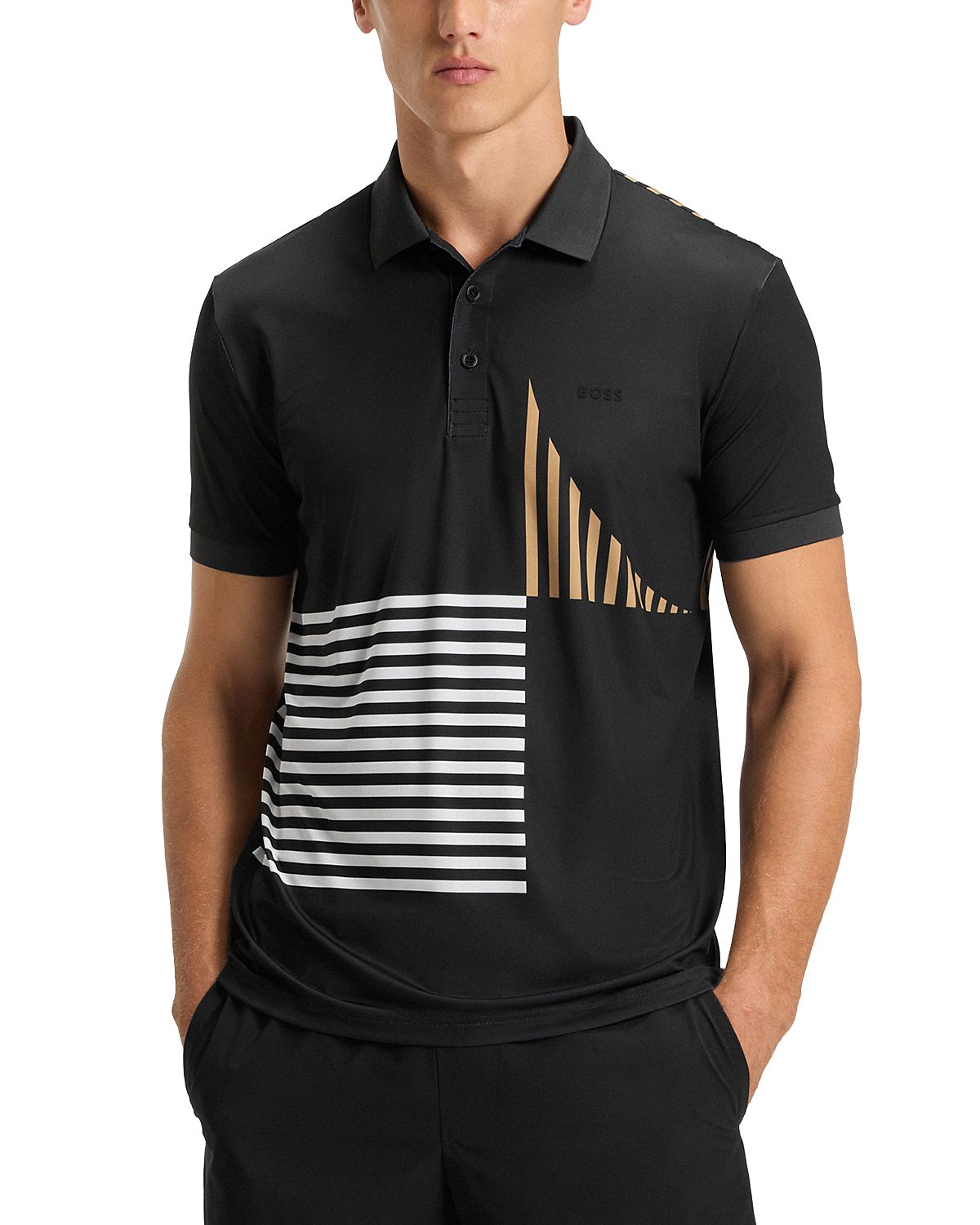 Boss Paddy Striped Polo