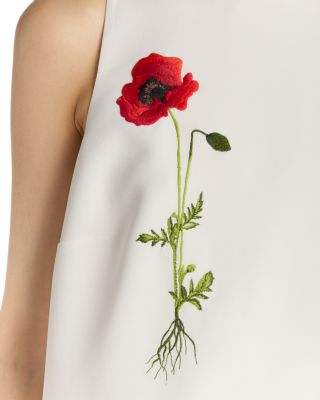 Embroidered Mini Dress