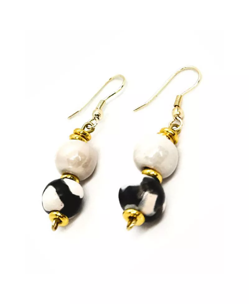 Kazuri Sefone Earrings