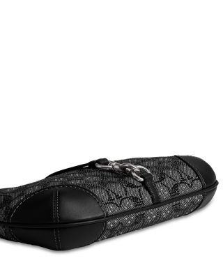 Hamptons Hobo Bag in Crystal Signature Jacquard 