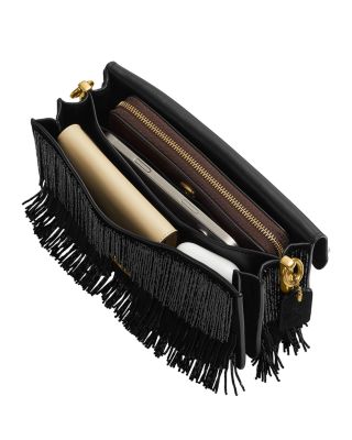 Tabby 26 Crystal Beaded Fringe Shoulder Bag