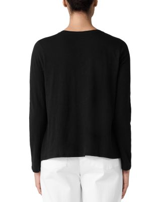 V Neck Long Sleeve Tee