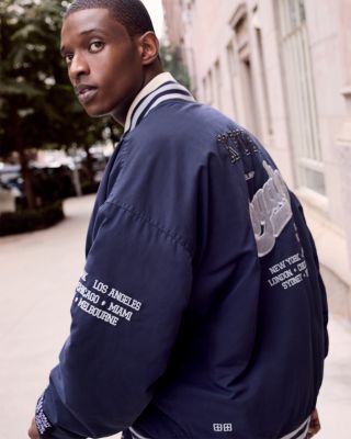 Royalty MA 1 Oversized Fit Bomber Jacket