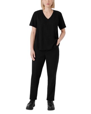 V Neck Short Sleeve Tee