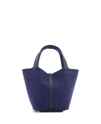 MM Picotin Lock Bag Felt with Leather