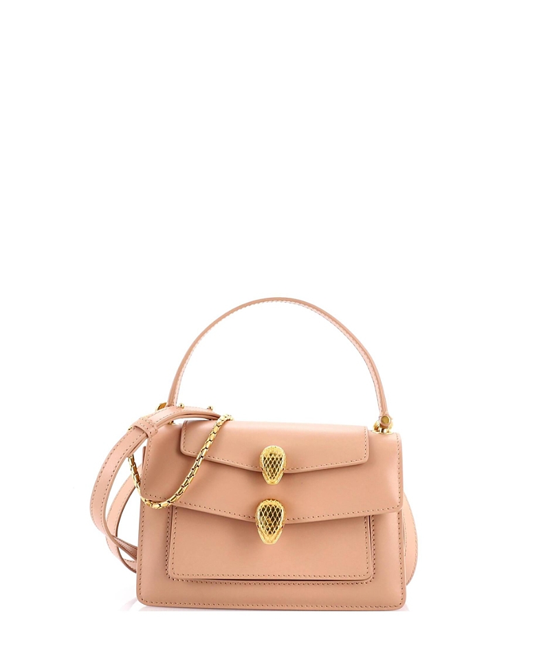 Pre-owned Pre-owned Bvlgari Bvlgari Small Alexander Wang Convertible Belt Bag Leather In Neutral