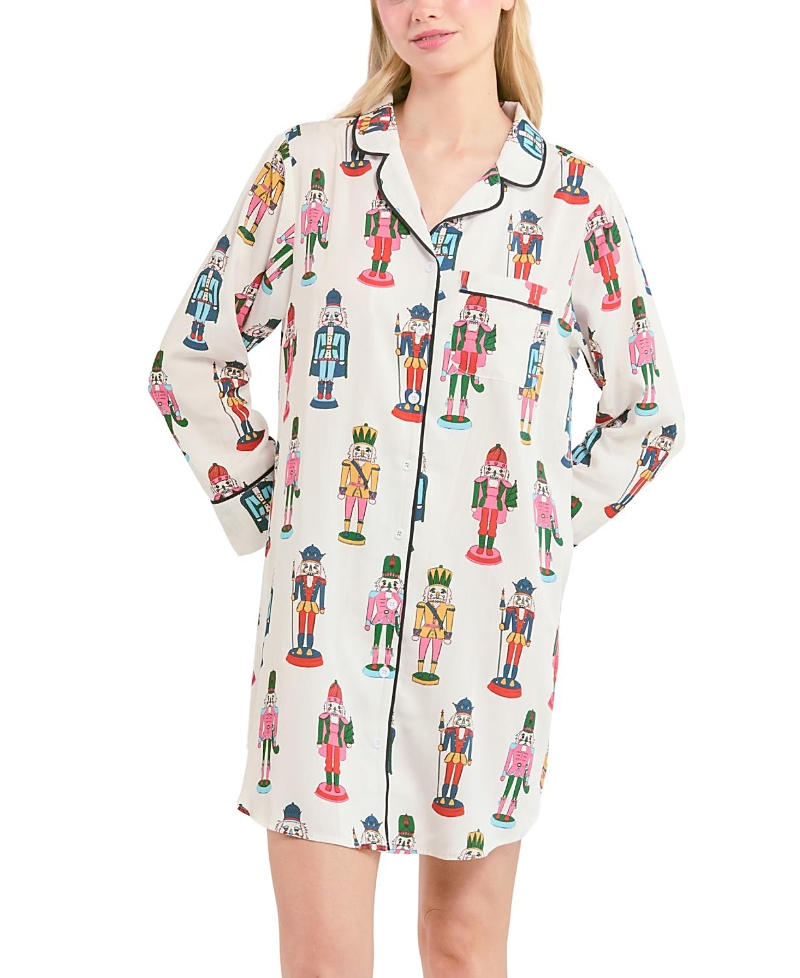 Katie Kime Holiday March Sleep Shirt In Multi