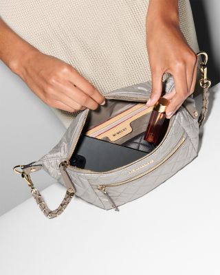 Small Quilted Nylon Crosby Sling Bag