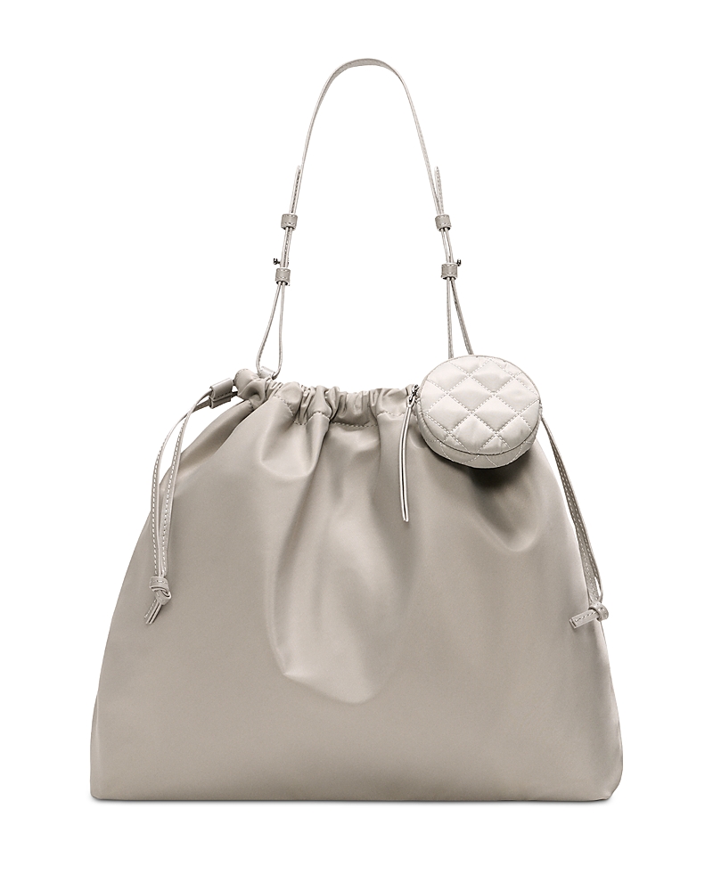 Mz Wallace Waverly Shoulder Bag In Gray