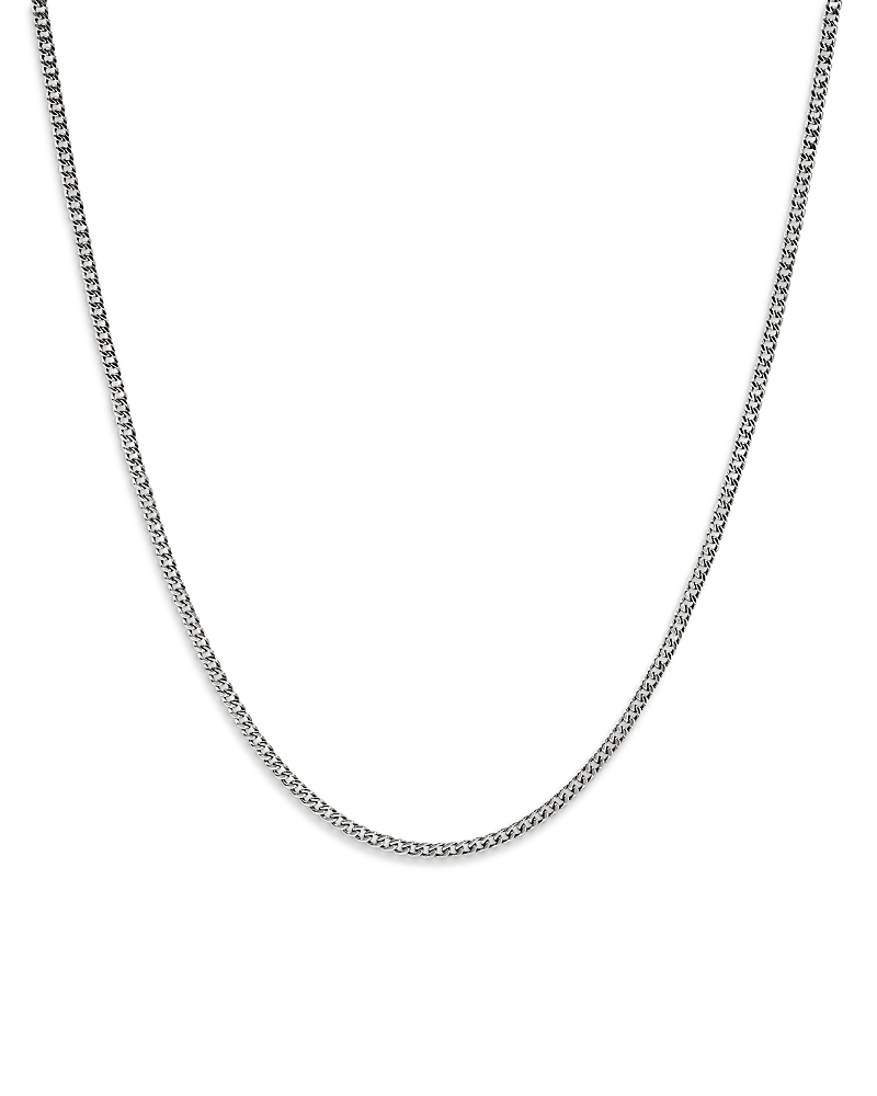 John Hardy Men's Sterling Silver Chain Curb Link Necklace, 18