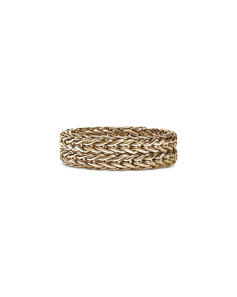 John Hardy 14K Yellow Gold Icon Rata Chain Ring