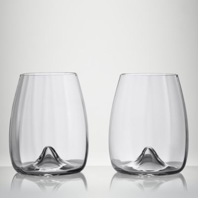 Elegance Optic Stemless Wine Glass, Set of 2