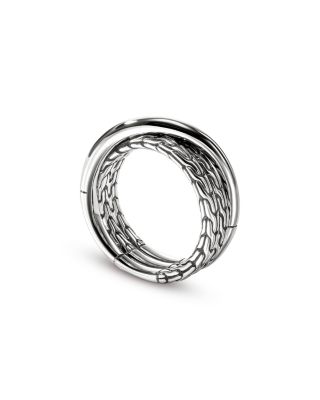  Sterling Silver JH Essentials Crossover Ring