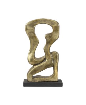 Neblina Decorative Sculpture, Gold