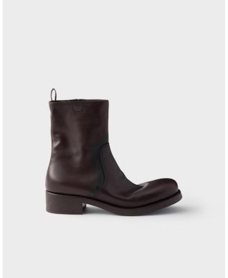  Women's Leather Mid-Calf Boots