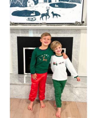 Unisex Reindeer Games Crewneck Long Sleeve T-Shirt - Baby, Little Kid, Big Kid